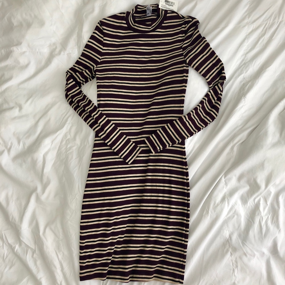 NWT American Apparel striped dress - S